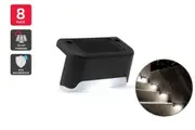 Solar Powered LED Garden Outdoor Deck Lights (8 Pack)