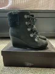 Cole Haan Wedge Boots Size 8.5 New