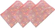 3Pcs Pack Pet Blankets – Ultra-Soft Fleece Blanket with Adorable Paw Print Design for Cats & Kittens, Dogs & Puppies – Available in S, M, L for Ultimate Comfort and Versatile Fit