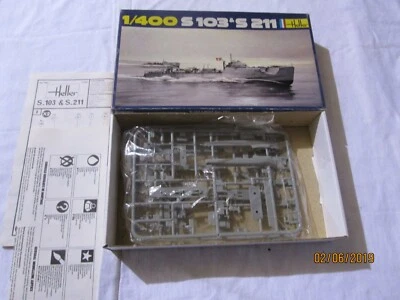 Heller 1/400 S 103 & S 211 Model Kit Boat Ship NEW