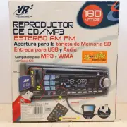 Virtual Reality VRCD400-SDU CD Player/USB In Dash Receiver - NOS