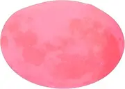 Kisangel Luminous Moon Wall Sticker Glow Dark Ceiling Decal for Nursery Bedroom Material Moon Creates Dreamlike Atmosphere for Fear of Darkness