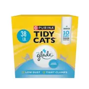 Purina Clumping Multi Cat Litter, Glade Clear Springs - 38 lb. Box