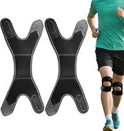 Knee Brace,Basketball Patella Straps - Knee Support Wrap Adjustable, Fitness Patella Strap for Cycling Hiking Tennis Activities