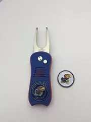 Kansas Jayhawks Switchblade Divot Tool, BONUS Marker, NEW