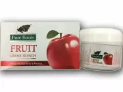 Pure Roots Herbal Fruit Bleach Cream Fem Fruit Creme Bleach 224 Gram