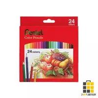 在飛比找蝦皮商城優惠-Pentel︱Color Pencils 彩色鉛筆 24色組