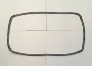 Genuine Smeg Compact Oven Door Seal Gasket SFA4920MCN1 SFA4920MCP SFA4920MCX