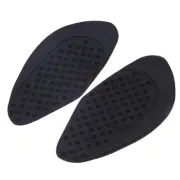 Black Tank Traction Pad Side Fuel Gas Decal Protector Sticker For Suzuki GSXR600