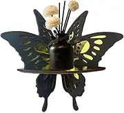 Butterfly Shelf, Butterfly Floating Corner Shelf for Wall, Retro Bookcase Display Stand for Office Kitchen Bathroom Bedroom Garage