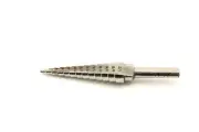 TEMO M35 Cobalt Double Flute Step Drill, 13 Sizes from 1/8 to 1/2", 1/4" Shank