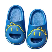 Nevenka Kids Slide Sandals Thickened Sole Ergonomic Slippers for Outdoor-Blue