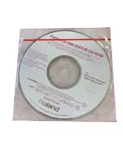 Fantom-S/S88 Editor CD-ROM BRAND NEW. Instructions CD