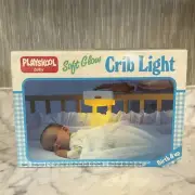 Playskool Baby Soft Glow Crib Night Light Vintage 1988
