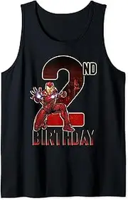 [Marvel] Iron Man 2nd Birthday Action Pose Tank Top