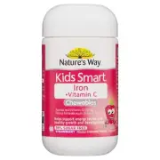 Nature's Way Kids Smart Iron Chewable 50 Tablets