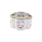 Pencil Holder Marker Organizer Storage Rack Pencil Container 6 Compartments
