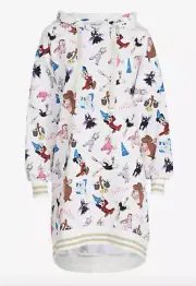 NEW PETER ALEXANDER DISNEY FANTASIA MICKEY MOUSE SWEATER NIGHTIE HOODIE M $109