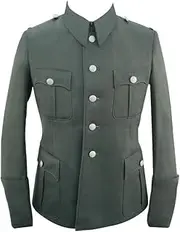 [militaryharbor] WW2 WWII German Police M40 Officer Gabardine Jacket Dress Tunic 5 Buttons