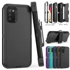 For Samsung Galaxy A03S A13 A23 A32 A53 5G Belt Clip Holster Phone Case Cover