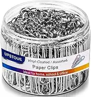 Large Paper Clips Non-Skid, 100 PCS 2 Inch Jumbo Clips, Durable Rust Resistant Coated for Office, School and Personal Use