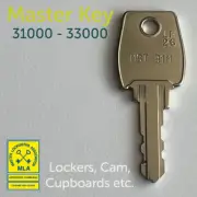 MST 31M Helmsman L&F Master Key Series 31000 to 33000 Locker Keys + More