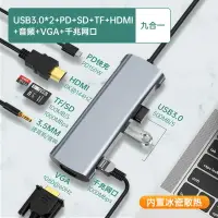 在飛比找樂天市場購物網優惠-USB集線器/拓展器 奢姿typec擴展塢拓展筆記本USB分