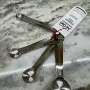 All-Clad Stainless-Steel 4 piece Measuring Spoon Square bottom Set