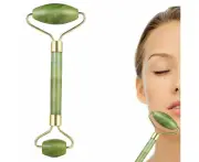 Jade Face Massage Roller Facial Massager Beauty Tool Body Eye Neck Hand Massager