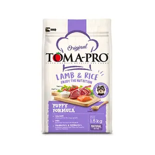 優格 TOMA-PRO 羊肉+米 幼犬配方 1.5kg 狗飼料 幼犬飼料