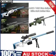 Boy Toy AMW / 98K Gun Sniper Rifle Soft Bullet Gun Shell Ejecting Blaster Toys