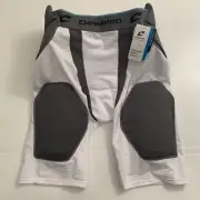 Champro Adult Tri-Flex Integrated 5 Pad Girdle WHITE Mens XL Dri-Gear 38”-40” W