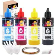 Koala Sublimation Ink 4-Pack (CMYK, 100ml Each) Compatible with Epson ET-2720 27