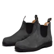 Blundstone 587 Rustic Black Leather Chelsea Boots