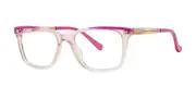 Kensie Lively Kids Hint of Pink Kids' Glasses Size 47 - Private Health Rebate - Blue Light Block Available
