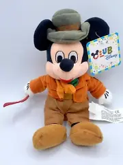-P NEW THE DISNEY STORE BEANIE BEAN BAG PLUSH MICKEY MOUSE BOB CRATCHET