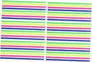 VILLFUL Memo Tabs Highlight Tape 6 Sets Long Removable Sticky Highlighter Tape Page Tabs for School Office Classroom Study Tools
