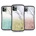 NATURE MAGICK GLITTERY MARBLE SPARKLE HYBRID CASE FOR APPLE iPHONES PHONES