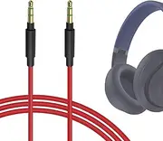 Geekria Audio Cable Compatible with Beats Studio Pro/3/2, Solo 4/3/2, Mixr, Pro Headphones, 1/8" (3.5mm) to 3.5mm Aux Replacement Stereo Cord (4 ft/1.2 m)