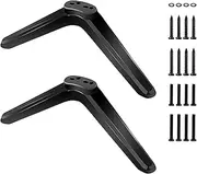 TV Pedestal Feet, Universal TV Stand Legs, Universal TV Base Pedestal Feet with Screws, Replacement Tv Stand for Most TCL Roku TV 32 40 49 50 55 Inch with Mounting Hole Distance from 2cm-5cm