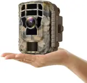 Mini Trail Camera 16MP 1080P HD Game Camera Waterproof Wildlife Scouting Hunting