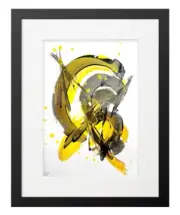 CORBELLIC EXPRESSIONISM 14X11 LUXURY ROAD HOME ABSTRACT GALLERY PAPER ART DECOR