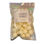 Farmers Market Freeze Dried Egg Nog Taffy, 2 oz