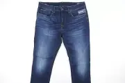 BUFFALO DAVID BITTON FADED DARK BLUE 34X32 SKINNY MAX STRETCH JEANS MENS NWT NEW