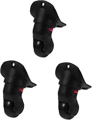 [DEARMAMY] 3pcs Suitcase Luggage Wheel Replacement Swivel Wheel for Smooth Rolling Easy to Use Install