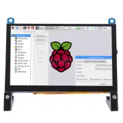 New 5" USB HDMI LCD Display Capacitive Touch Screen For Raspberry Pi 5 4B 3B+