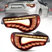 VLAND LED Tail Light Fits TOYOTA 86 2012-2020 W/Sequential & Dynamic DRL Lamps