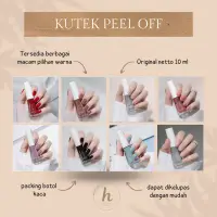 在飛比找蝦皮購物優惠-Kutek Peel Off/Nail Polish