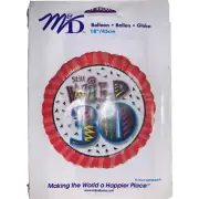 (2) Happy birthday Ballon ~ Still wild at 30 Foil Ballon