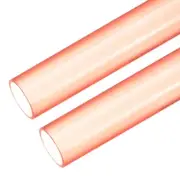 PVC Conduit Pipe Red Straight Tube 20mm Conduit Pack of 2